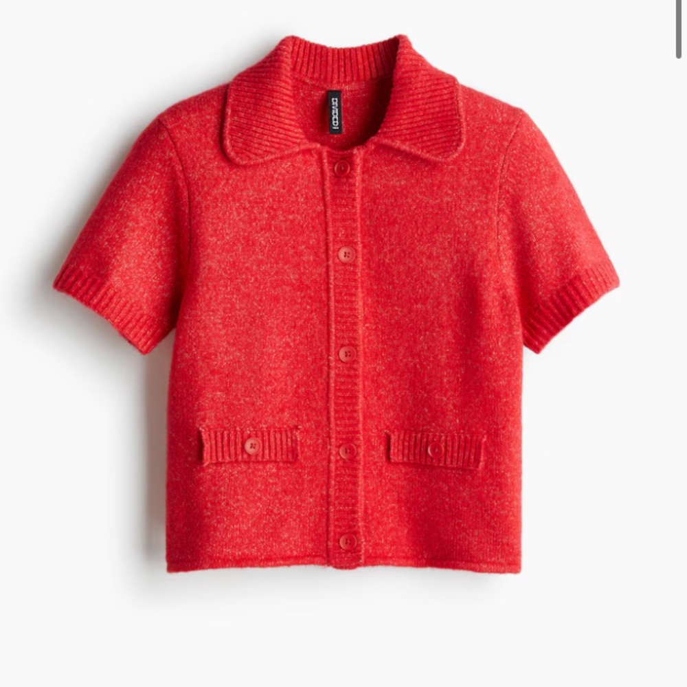 H&M Short Sleeve Cardigan